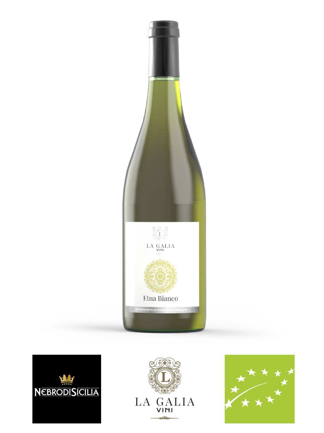 Etna Bianco DOC Biologico La Galia – Carricante, vigne Arcuria e Guardiola